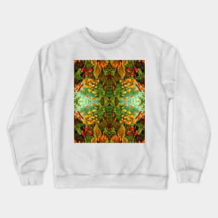 Botanical nature pattern Crewneck Sweatshirt